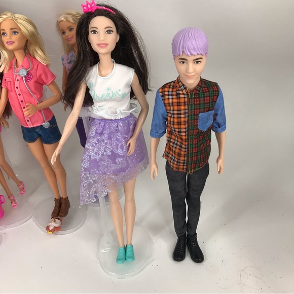 Barbie Fashionista, Career, Different Types Of Barbies ECU Condition - Picture 10 of 12